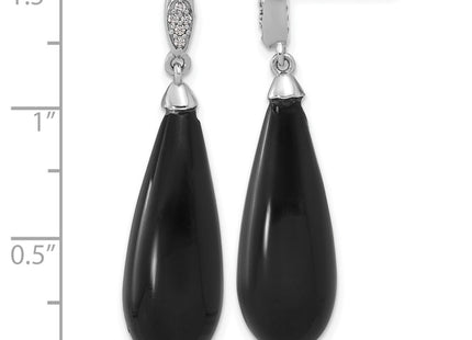 Sterling Silver Earrings Style QE17414 - Classique Jewelry Inc.
