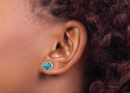 Sterling Silver Earrings Style QE17417 - Classique Jewelry Inc.