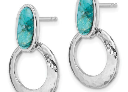 Sterling Silver Earrings Style QE17418 - Classique Jewelry Inc.
