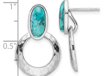 Sterling Silver Earrings Style QE17418 - Classique Jewelry Inc.