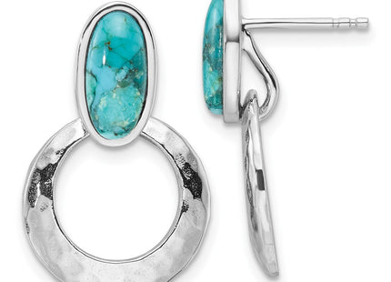 Sterling Silver Earrings Style QE17418 - Classique Jewelry Inc.