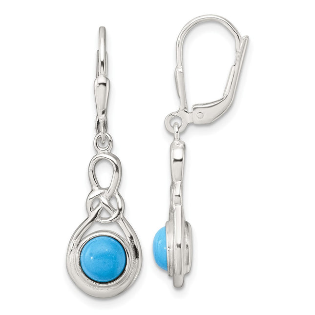 Sterling Silver Earrings Style QE17420 - Classique Jewelry Inc.