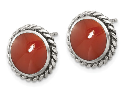 Sterling Silver Earrings Style QE17423 - Classique Jewelry Inc.