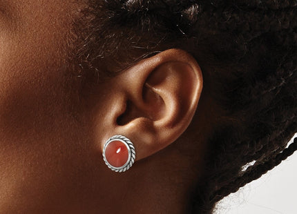 Sterling Silver Earrings Style QE17423 - Classique Jewelry Inc.