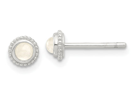 Sterling Silver Earrings Style QE17425 - Classique Jewelry Inc.