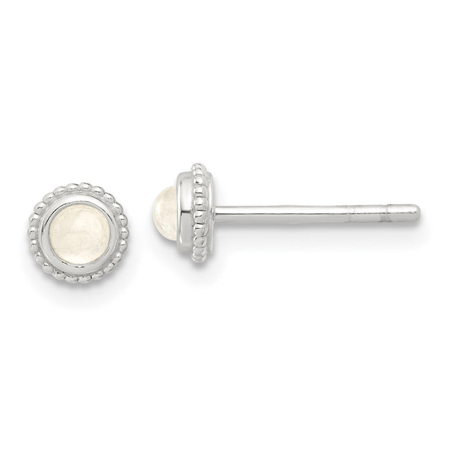 Sterling Silver Earrings Style QE17425 - Classique Jewelry Inc.