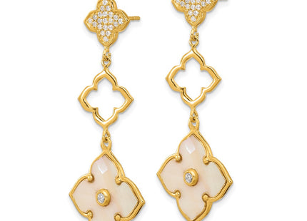 Sterling Silver Earrings Style QE17427 - Classique Jewelry Inc.