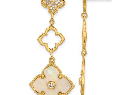 Sterling Silver Earrings Style QE17427 - Classique Jewelry Inc.