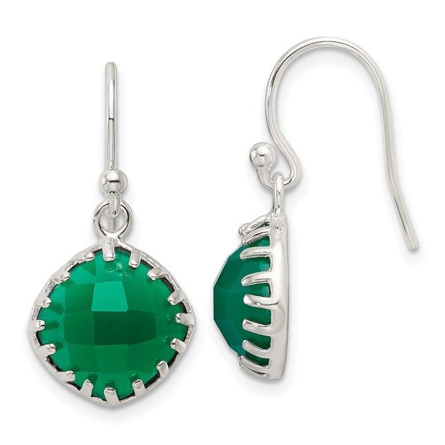 Sterling Silver Earrings Style QE17432 - Classique Jewelry Inc.