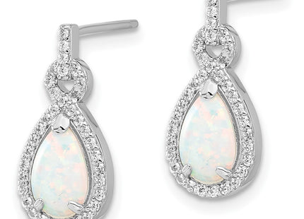 Sterling Silver Earrings Style QE17436 - Classique Jewelry Inc.