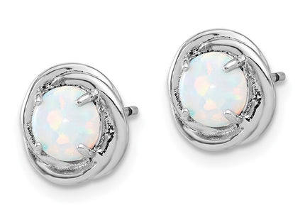 Sterling Silver Earrings Style QE17439 - Classique Jewelry Inc.
