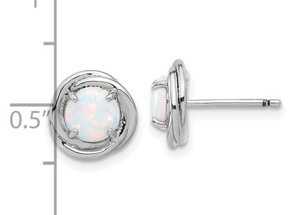 Sterling Silver Earrings Style QE17439 - Classique Jewelry Inc.