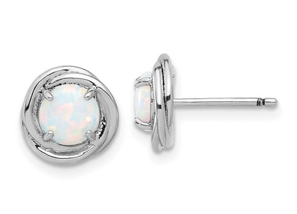 Sterling Silver Earrings Style QE17439 - Classique Jewelry Inc.