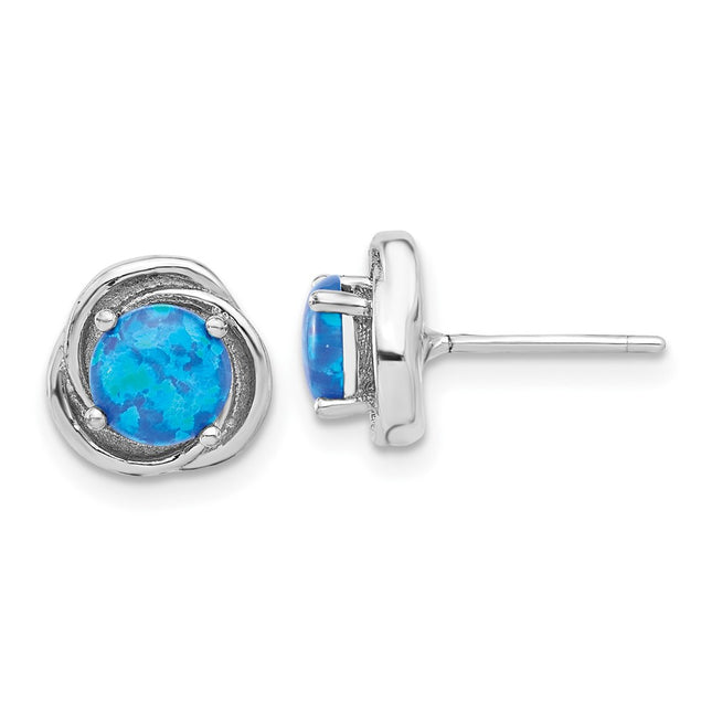 Sterling Silver Earrings Style QE17440 - Classique Jewelry Inc.