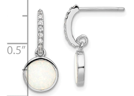 Sterling Silver Earrings Style QE17443 - Classique Jewelry Inc.