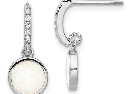 Sterling Silver Earrings Style QE17443 - Classique Jewelry Inc.