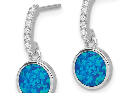 Sterling Silver Earrings Style QE17444 - Classique Jewelry Inc.