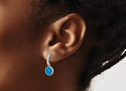 Sterling Silver Earrings Style QE17444 - Classique Jewelry Inc.