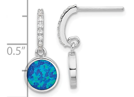 Sterling Silver Earrings Style QE17444 - Classique Jewelry Inc.