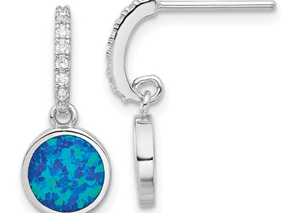 Sterling Silver Earrings Style QE17444 - Classique Jewelry Inc.