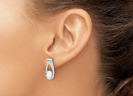 Sterling Silver Earrings Style QE17445 - Classique Jewelry Inc.