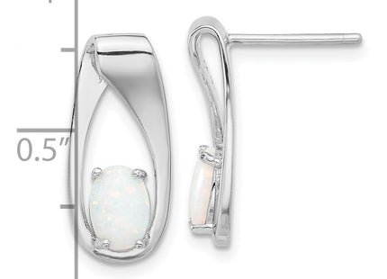 Sterling Silver Earrings Style QE17445 - Classique Jewelry Inc.