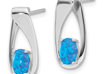 Sterling Silver Earrings Style QE17446 - Classique Jewelry Inc.