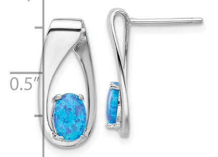 Sterling Silver Earrings Style QE17446 - Classique Jewelry Inc.