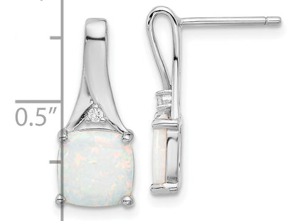 Sterling Silver Earrings Style QE17447 - Classique Jewelry Inc.