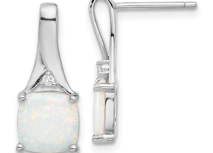 Sterling Silver Earrings Style QE17447 - Classique Jewelry Inc.