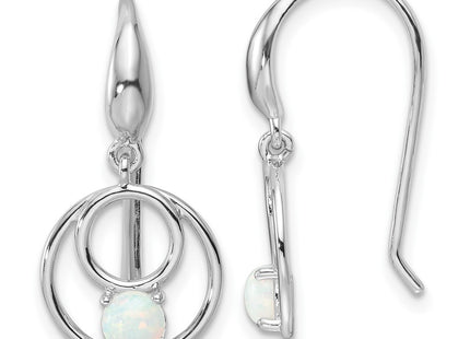 Sterling Silver Earrings Style QE17448 - Classique Jewelry Inc.
