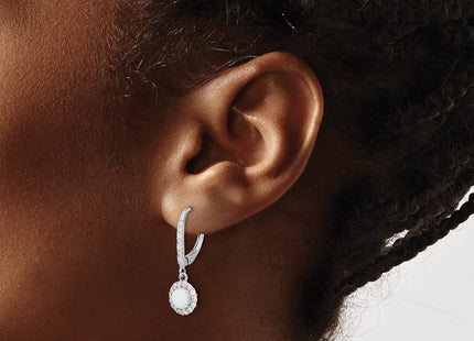 Sterling Silver Earrings Style QE17449 - Classique Jewelry Inc.