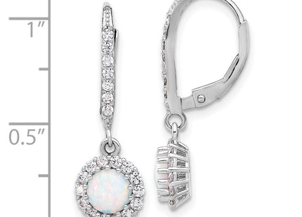 Sterling Silver Earrings Style QE17449 - Classique Jewelry Inc.