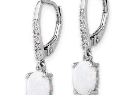 Sterling Silver Earrings Style QE17453 - Classique Jewelry Inc.