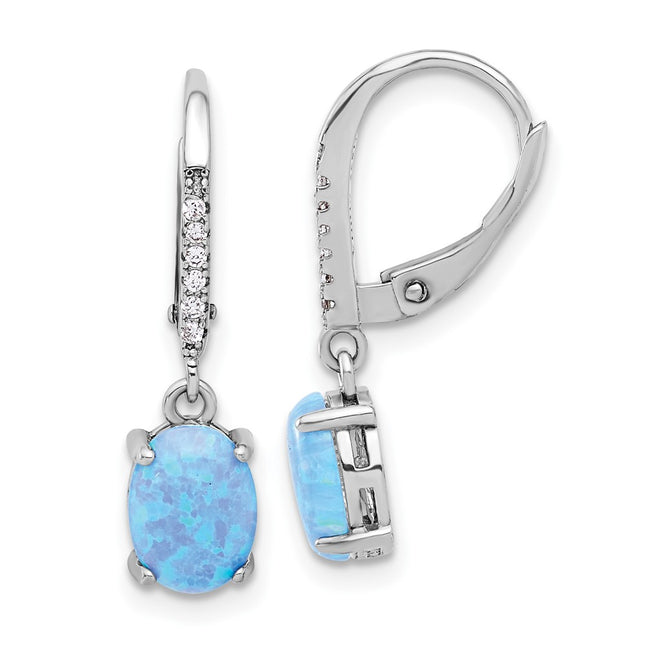Sterling Silver Earrings Style QE17454 - Classique Jewelry Inc.