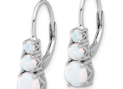 Sterling Silver Earrings Style QE17455 - Classique Jewelry Inc.