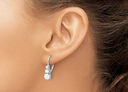 Sterling Silver Earrings Style QE17455 - Classique Jewelry Inc.