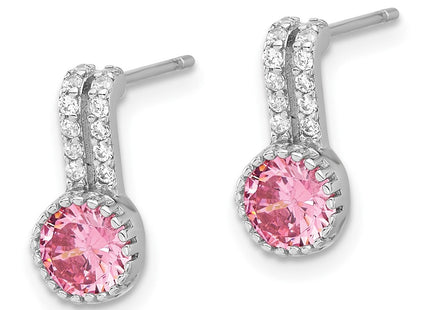 Sterling Silver Earrings Style QE17462 - Classique Jewelry Inc.