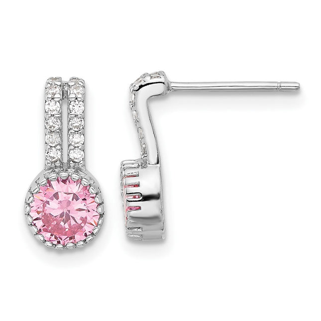 Sterling Silver Earrings Style QE17462 - Classique Jewelry Inc.