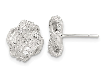 Sterling Silver Earrings Style QE17473 - Classique Jewelry Inc.