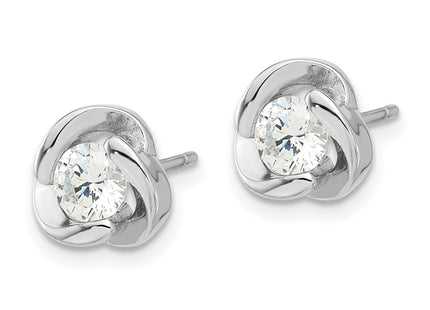 Sterling Silver Earrings Style QE17478 - Classique Jewelry Inc.