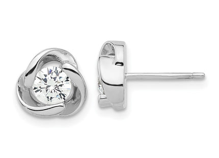Sterling Silver Earrings Style QE17478 - Classique Jewelry Inc.