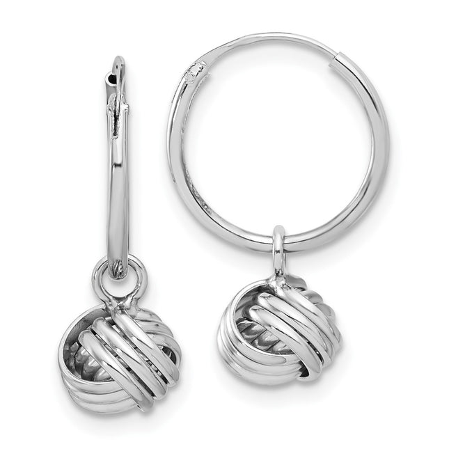Sterling Silver Earrings Style QE17484 - Classique Jewelry Inc.