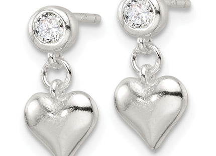 Sterling Silver Earrings Style QE17487 - Classique Jewelry Inc.