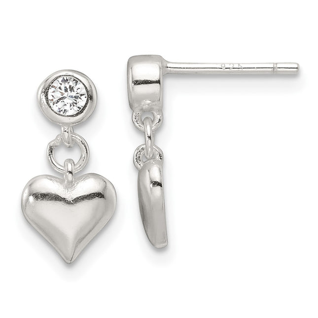 Sterling Silver Earrings Style QE17487 - Classique Jewelry Inc.