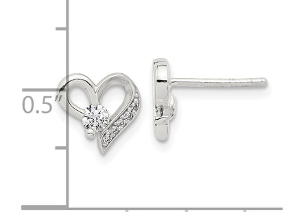 Sterling Silver Earrings Style QE17493 - Classique Jewelry Inc.