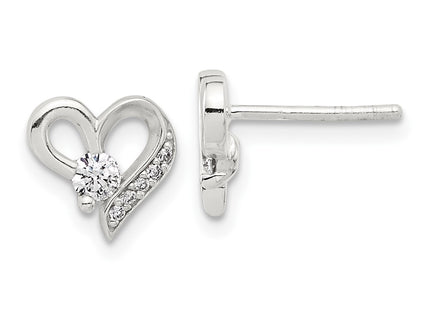 Sterling Silver Earrings Style QE17493 - Classique Jewelry Inc.