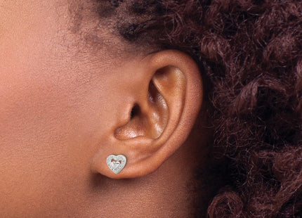 Sterling Silver Earrings Style QE17495 - Classique Jewelry Inc.