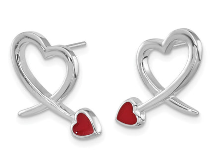 Sterling Silver Earrings Style QE17501 - Classique Jewelry Inc.