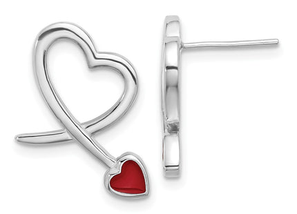 Sterling Silver Earrings Style QE17501 - Classique Jewelry Inc.